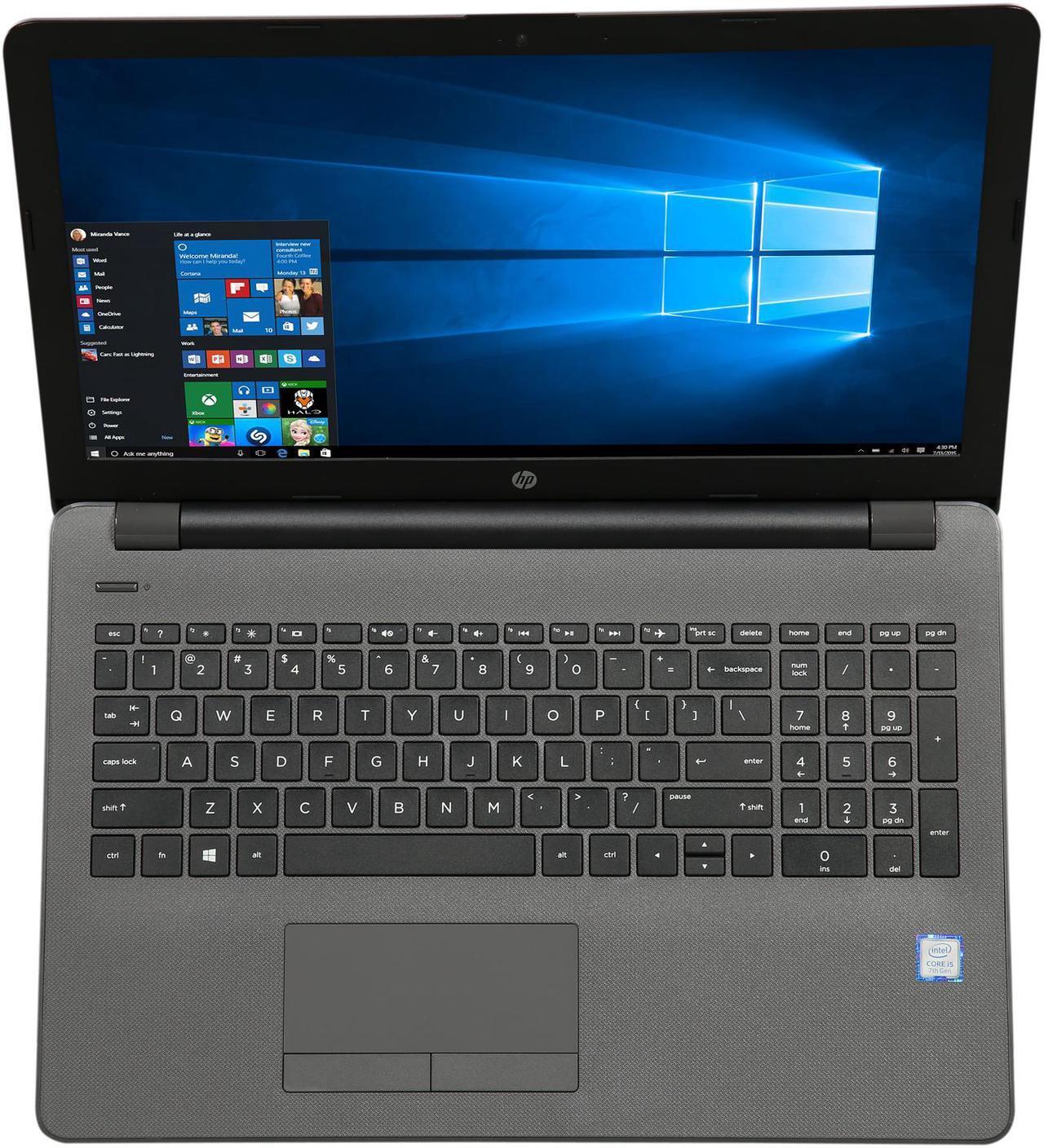 Alt view image 7 of 8 - HP Laptop Intel Core i5-7200U 8GB Memory 256 GB SSD Intel HD Graphics 620 15.6" Non-Touch Screen Windows 10 Pro 64-bit 250 G6 (1NW57UT#ABA)