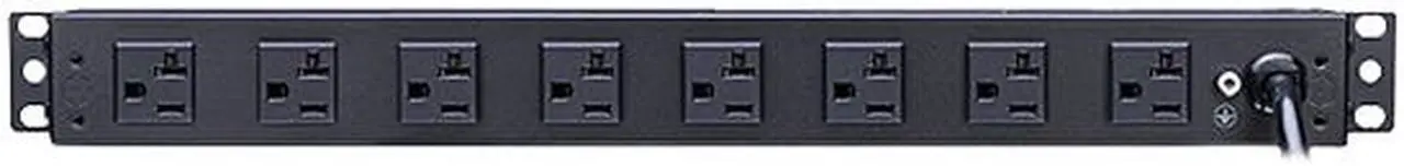 Alt view image 4 of 4 - 20A METERED PDU 1U 10 OUT 5-20R