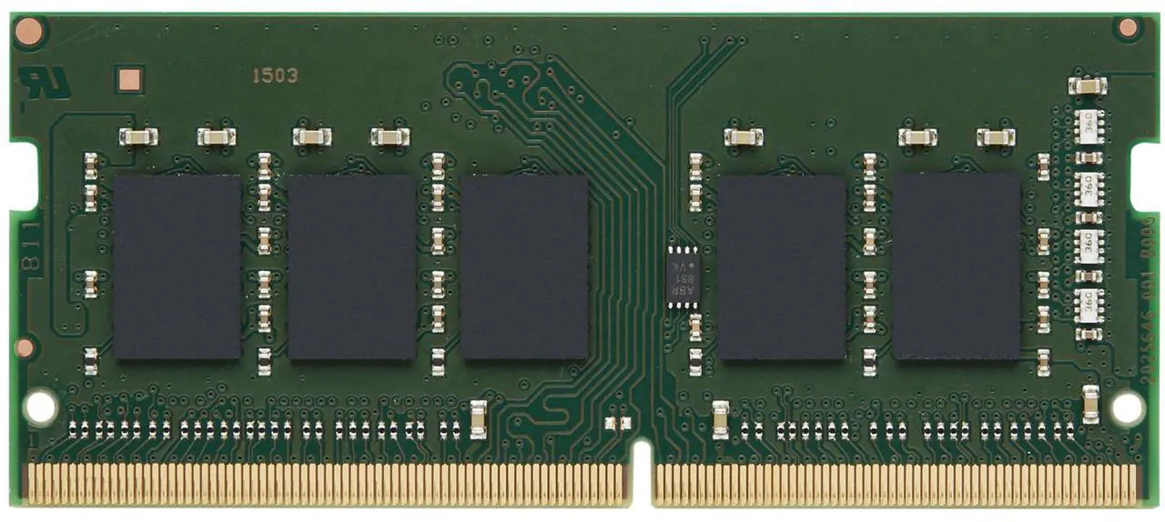 Main image of Kingston KSM32SED8/16HD  16GB DDR4 SDRAM Memory Module - 16 GB - DDR4-3200/PC4-25600 DDR4 SDRAM - 3200 MHz Dual-rank Memory - CL22 - 1.20 V - ECC - Unbuffered - 260-pin - SoDIMM
