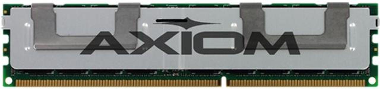 Axiom 713983-B21-AX Axiom PC3L-12800 Registered ECC 1600MHz 1.35v 8GB Dual Rank Low Voltage Module - 8 GB - DDR3 SDRAM - 1600 MHz DDR3-1600/PC3-12800 - 1.35 V - ECC - Registered - DIMM