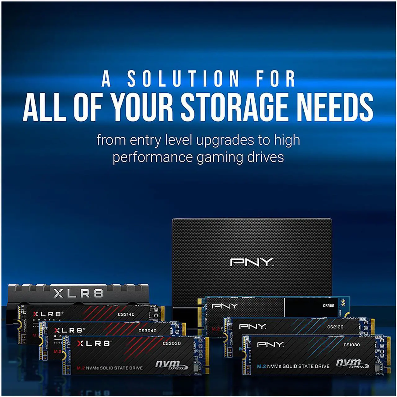 Alt view image 7 of 11 - PNY CS2130 M.2 2280 500GB PCI-Express 3.0 x4, NVMe 1.3 3D NAND Internal Solid State Drive (SSD) M280CS2130-500-RB