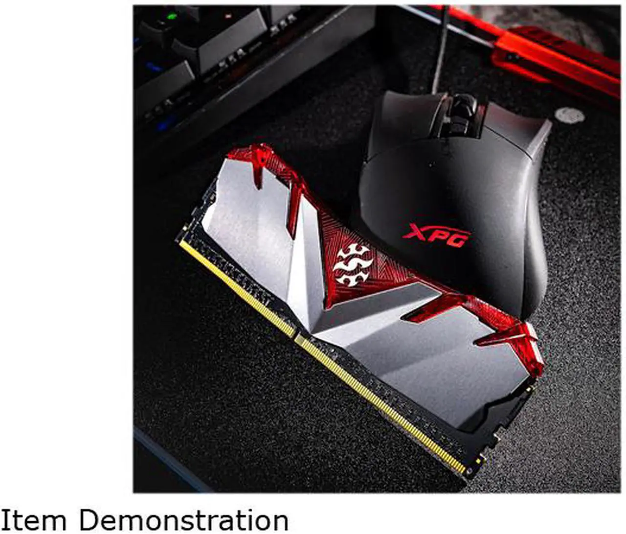 Alt view image 7 of 6 - XPG GAMMIX D30 Desktop Memory: 32GB (2x16GB) DDR4 3200MHz CL16 Red