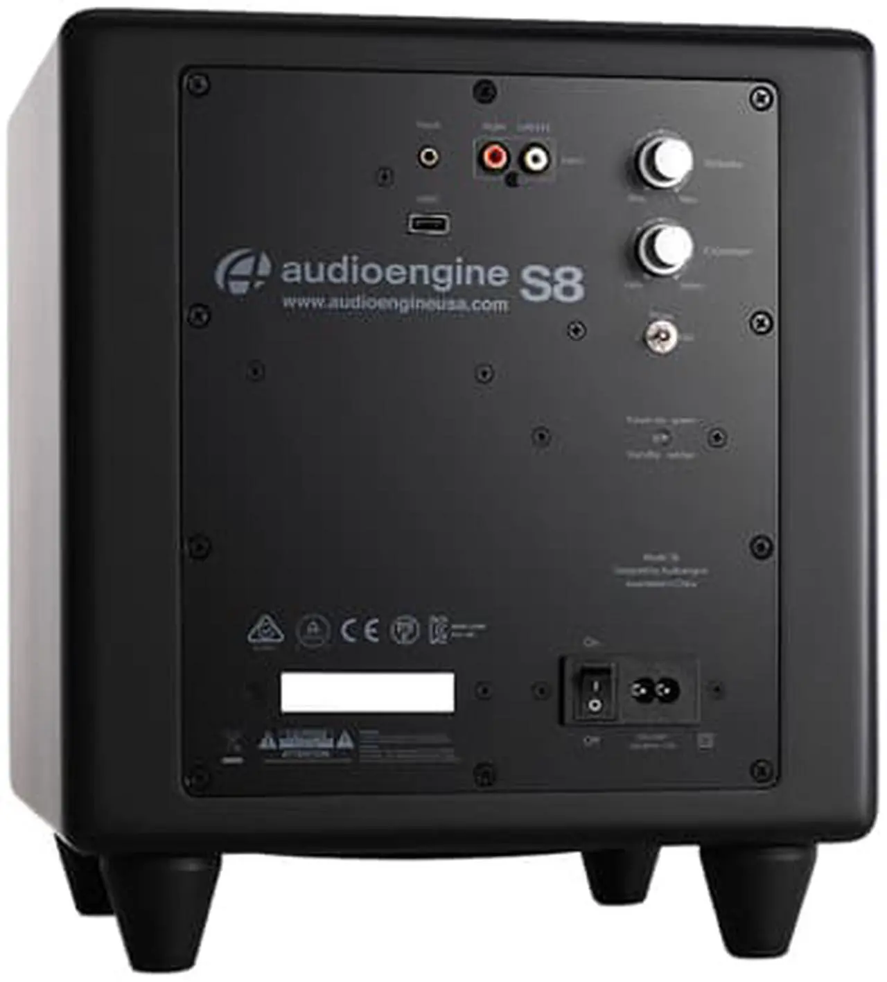 Alt view image 6 of 8 - Audioengine S8 Premium Powered Subwoofer (Black)