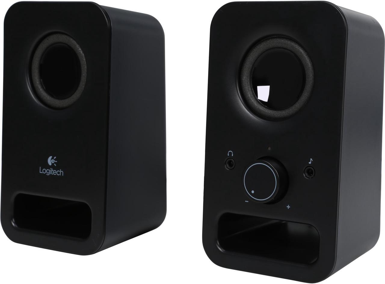 Logitech Multimedia Speakers Z150 with Stereo Sound for Multiple Devices, Black