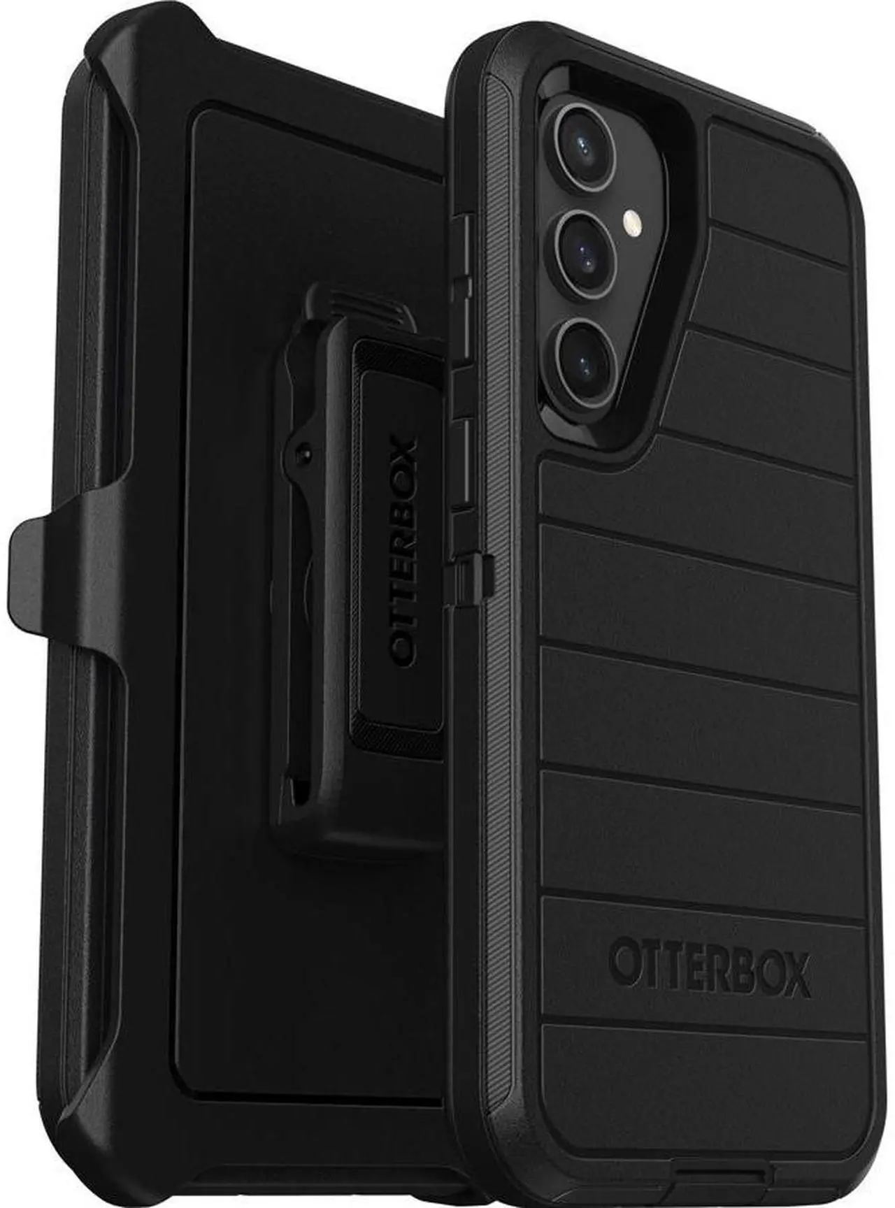 Alt view image 2 of 3 - OtterBox Defender Pro Series Case & Holster for Samsung Galaxy S23 FE - Black