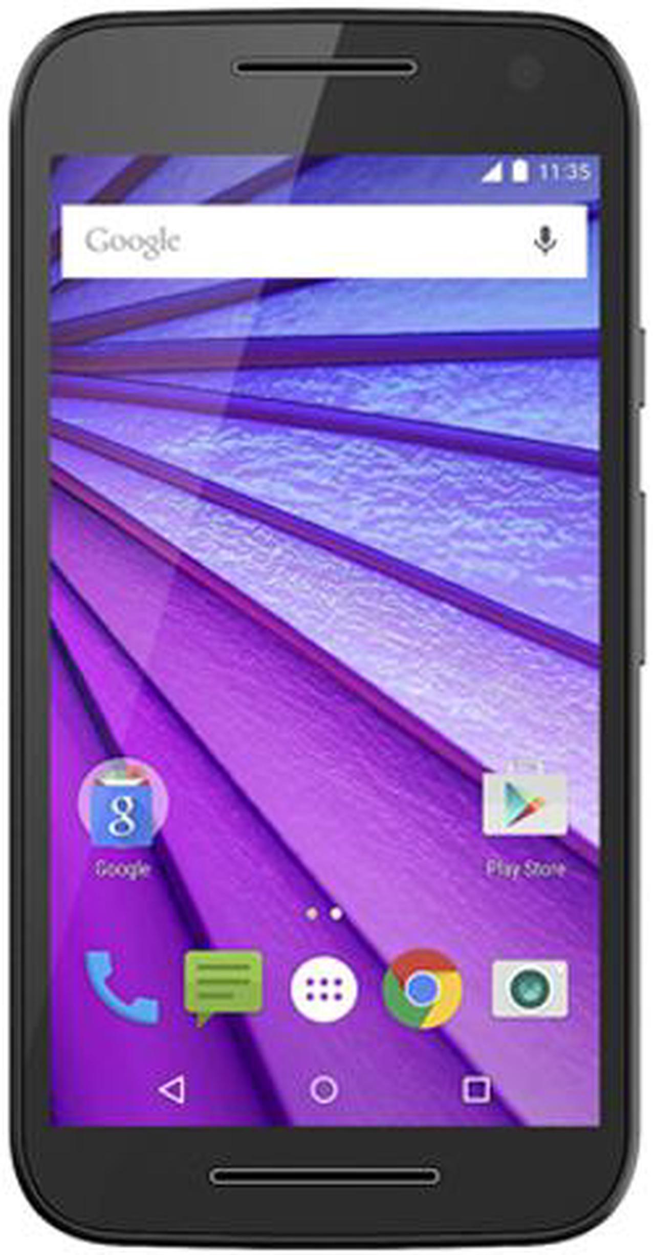 Main image of Motorola Moto Smartphone G 3rd Gen XT1540 16 GB 4G LTE Cell Phone 5" 2 GB RAM  (Unlocked, Black)