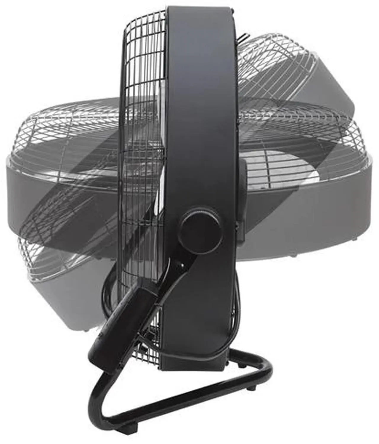 Alt view image 3 of 3 - Lasko 20" 3-Speed Pivoting High Velocity Utility Floor or Wall Mount Fan with Remote, H20685, Black