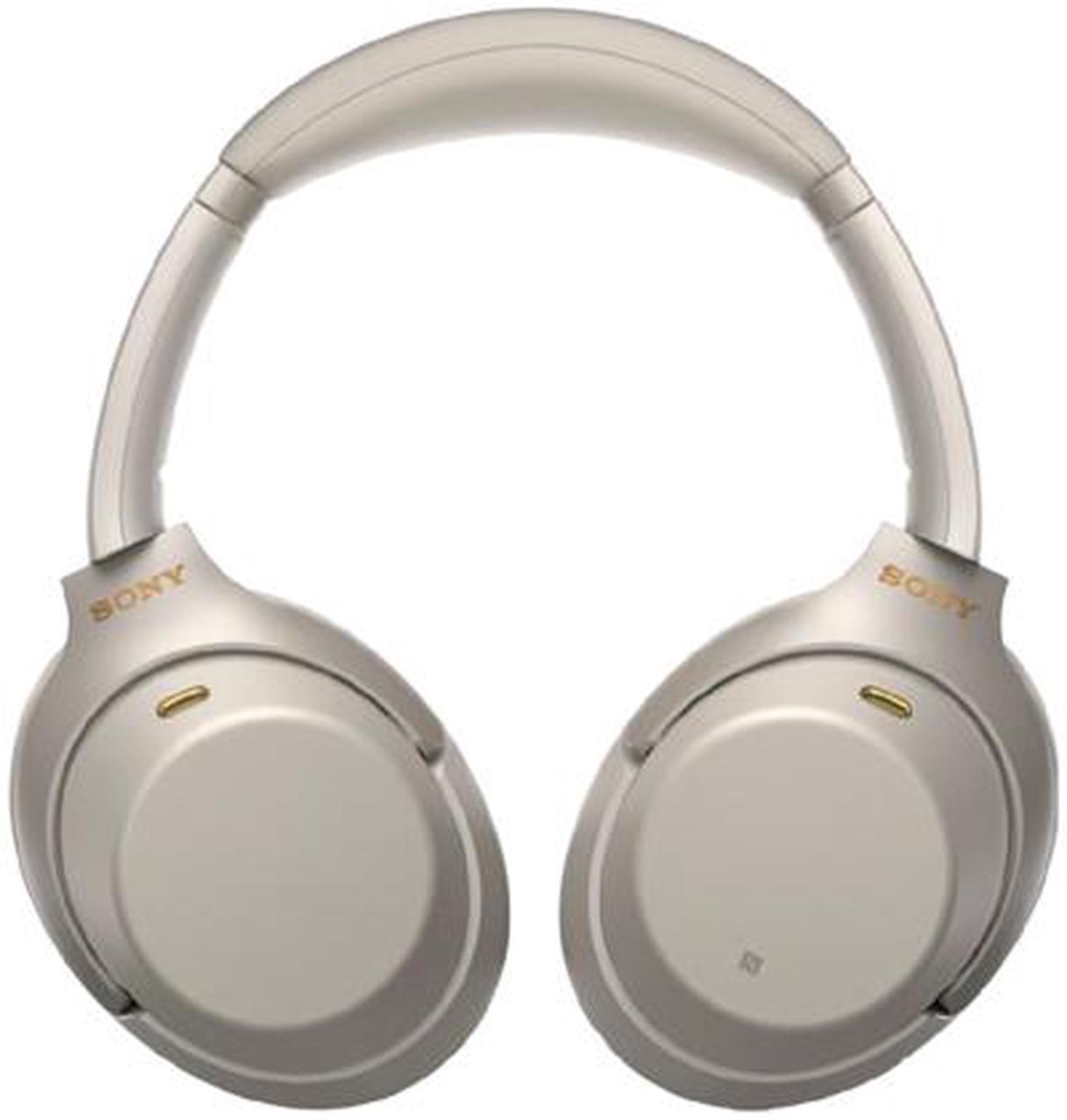 Alt view image 2 of 11 - Sony WH-1000XM3/S Wireless Industry-Leading Noise-Cancelling Over-Ear Headphones (Silver)