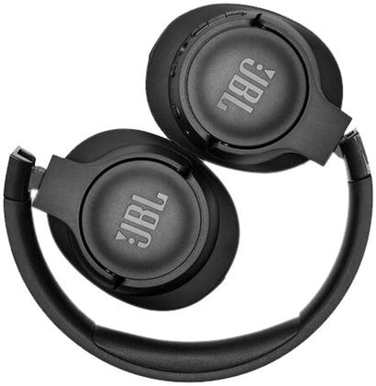 Alt view image 7 of 12 - JBL Tune 750 On-Ear Wireless Headphones with Noise-Cancelling (Black)