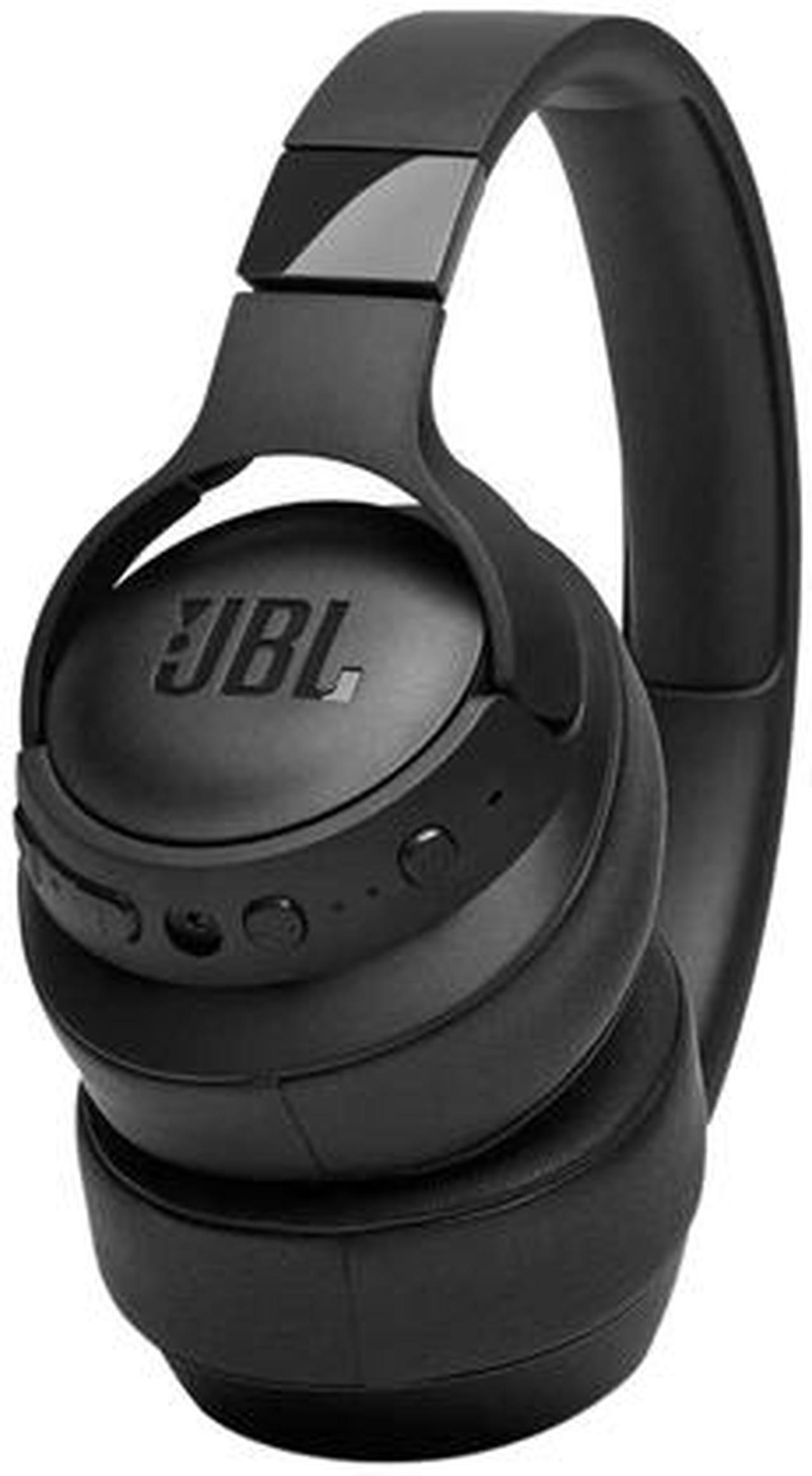Alt view image 4 of 12 - JBL Tune 750 On-Ear Wireless Headphones with Noise-Cancelling (Black)