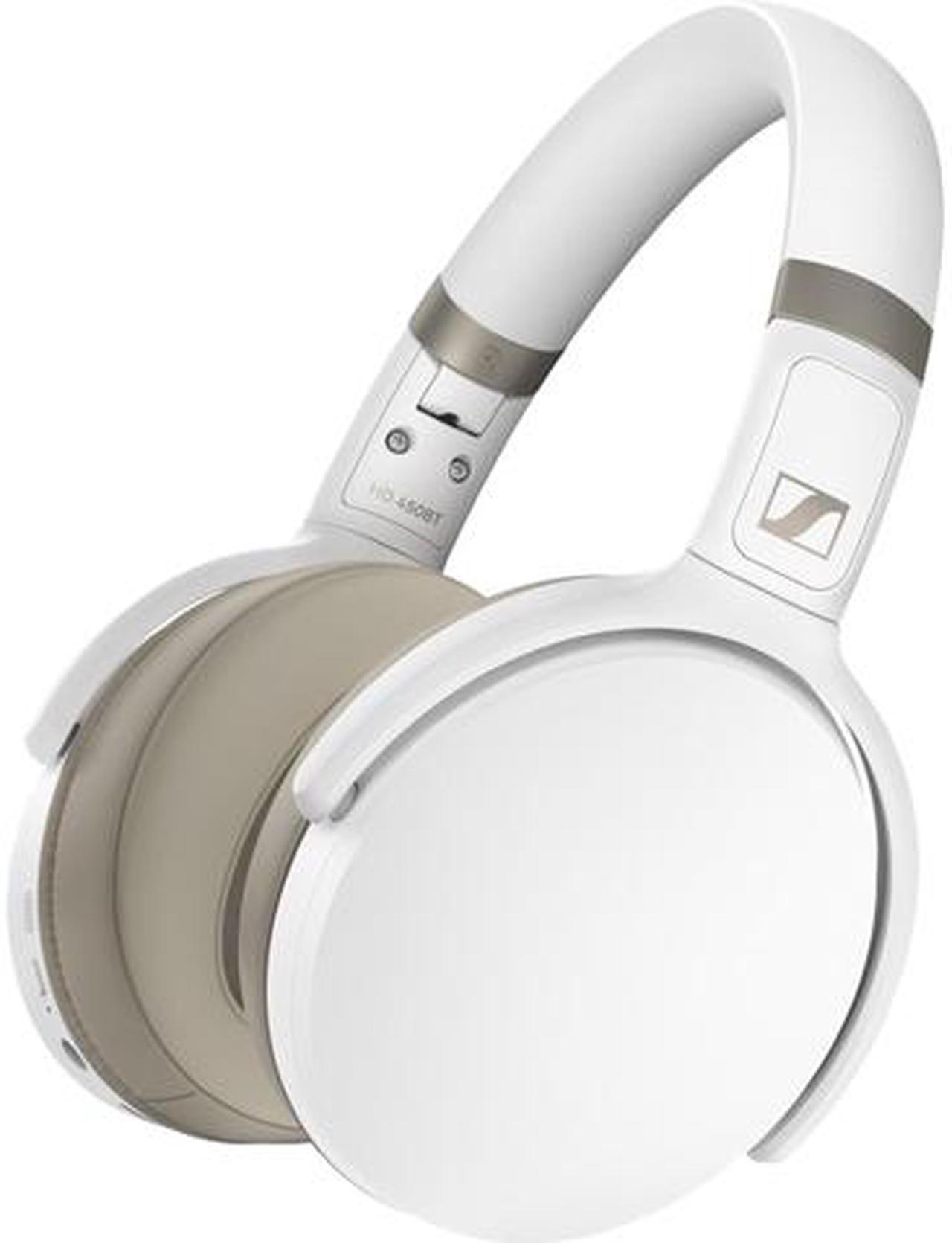 Sennheiser HD 450BT Bluetooth 5.0 Wireless Active Noise Cancellation Headphones - White (508387)