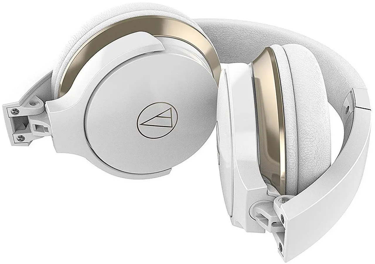 Alt view image 3 of 3 - Audio-Technica ATH-AR3BT SonicFuel Wireless On-Ear Headphones- White
