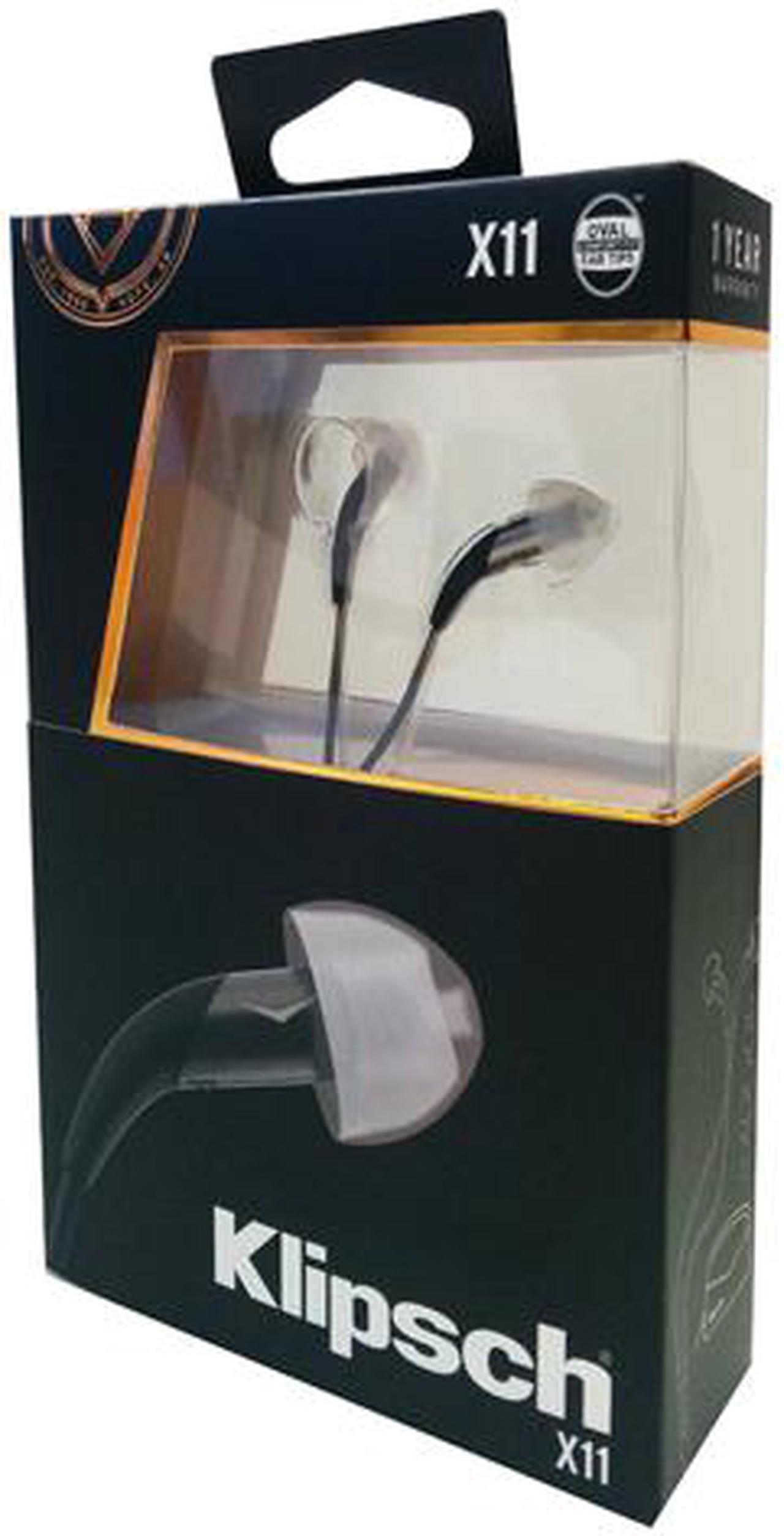 Alt view image 4 of 4 - Klipsch X11 Noise Isolation Audiophile In-Ear Headphones (Black)