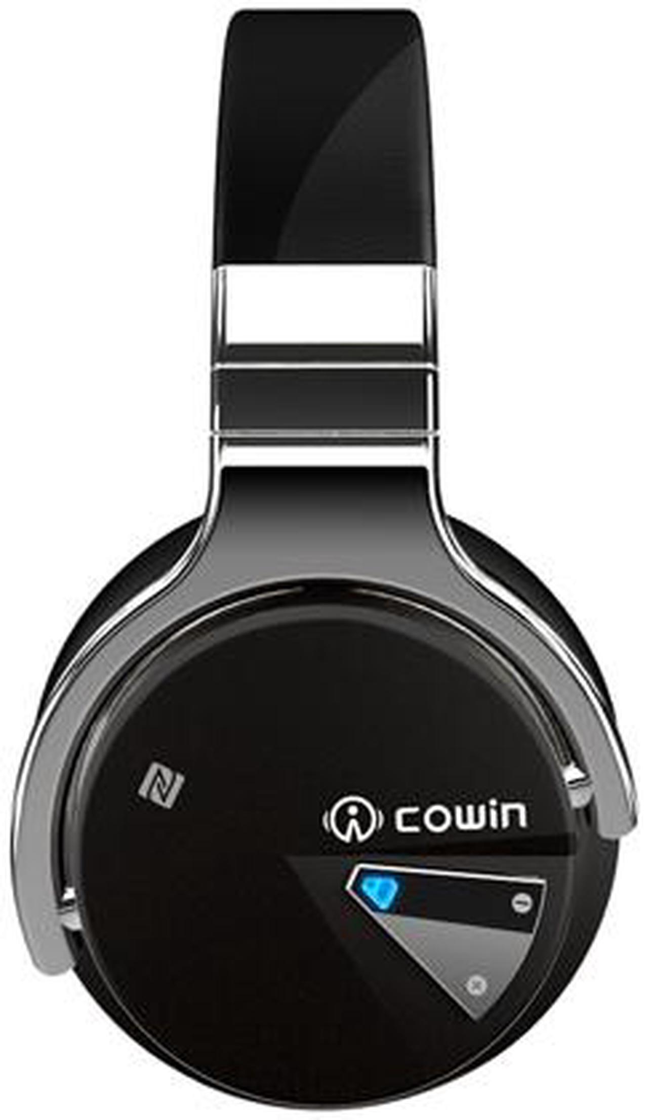 Alt view image 2 of 4 - COWIN E7 Wireless Over-Ear Active Noise Cancelling Headphones with Microphone - Black(Renewed)