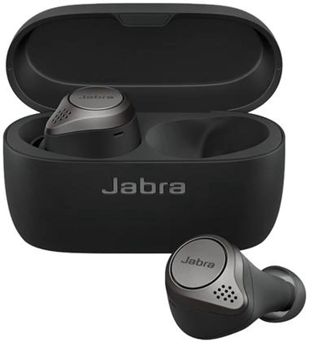 Alt view image 5 of 5 - Jabra Elite 75t Voice Assistant Enabled True Wireless earbuds with Charging Case