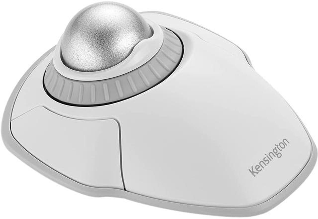 Kensington Orbit Wireless Trackball with Scroll Ring - White (K70991WW)