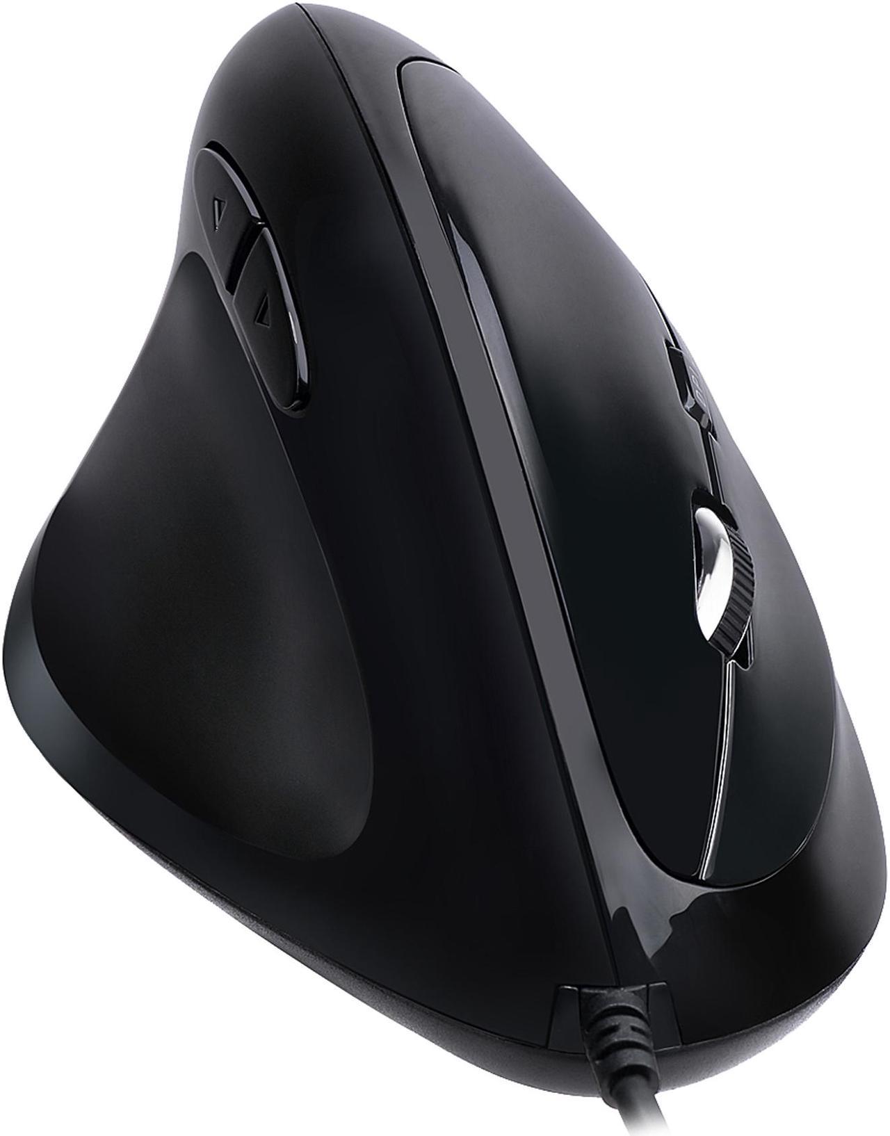 ADESSO IMOUSEE7 ADESSO LEFT-HANDED USB VERTICAL ERGONOMIC GAMING MOUSE WITH PROGRAMMABLE DRIVER