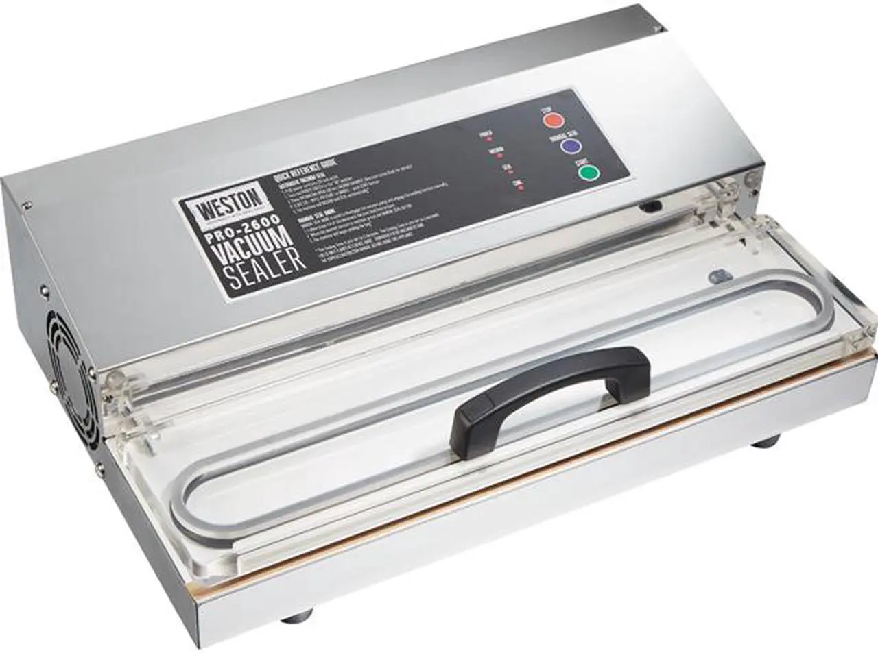 Main image of Weston Brands 651301w Weston Pro 2600 Stainless Steel Vacuum Sealer