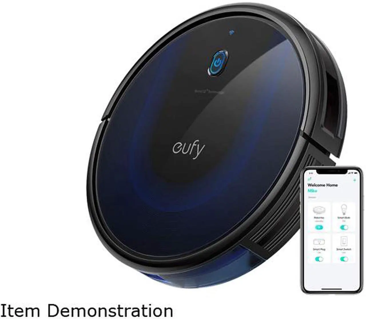 Main image of eufy BoostIQ RoboVac 15C MAX, Wi-Fi Connected, Super-Thin, 2000Pa Suction, Quiet, Self-Charging Robotic Vacuum Cleaner, Cleans Hard Floors to Medium-Pile Carpets, Black