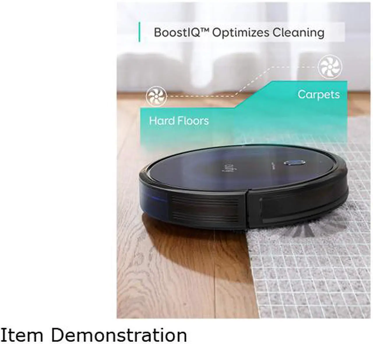 Alt view image 2 of 6 - eufy BoostIQ RoboVac 15C MAX, Wi-Fi Connected, Super-Thin, 2000Pa Suction, Quiet, Self-Charging Robotic Vacuum Cleaner, Cleans Hard Floors to Medium-Pile Carpets, Black