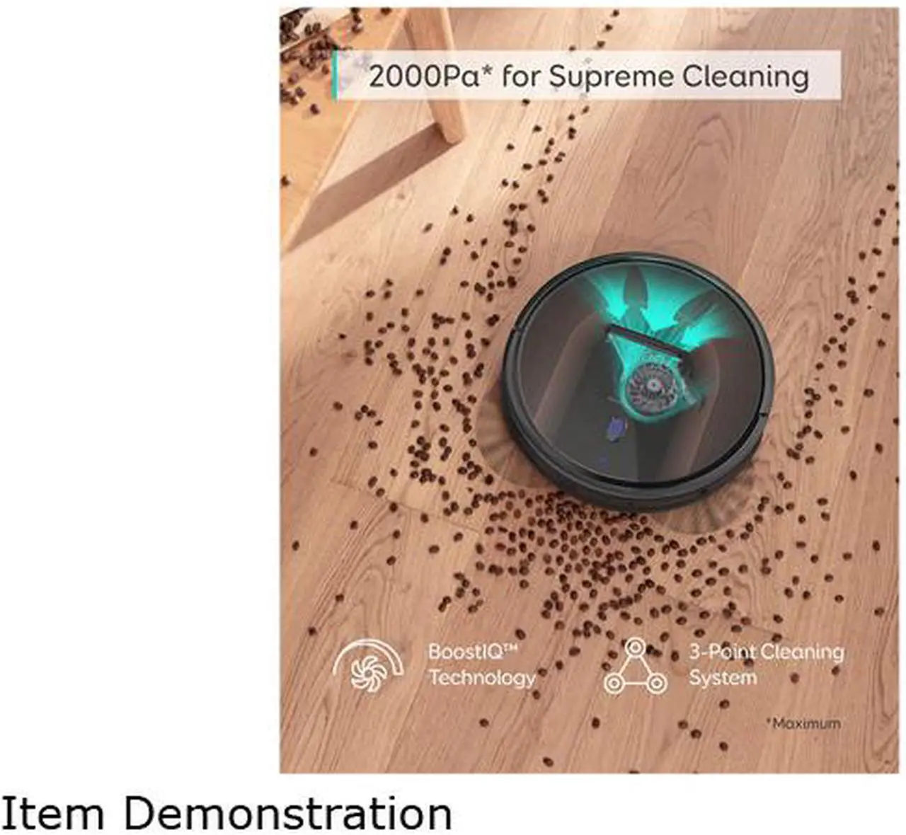 Alt view image 2 of 7 - eufy BoostIQ RoboVac 30C MAX, Wi-Fi, Super-Thin, 2000Pa Suction, Boundary Strips Included, Quiet, Self-Charging Robotic Vacuum Cleaner, Cleans Hard Floors to Medium-Pile, Black
