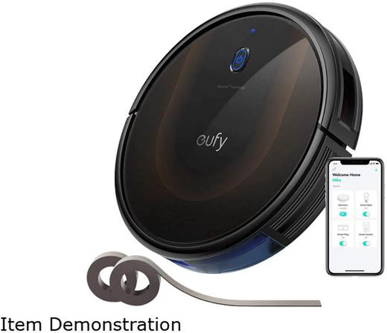 Main image of eufy BoostIQ RoboVac 30C MAX, Wi-Fi, Super-Thin, 2000Pa Suction, Boundary Strips Included, Quiet, Self-Charging Robotic Vacuum Cleaner, Cleans Hard Floors to Medium-Pile, Black