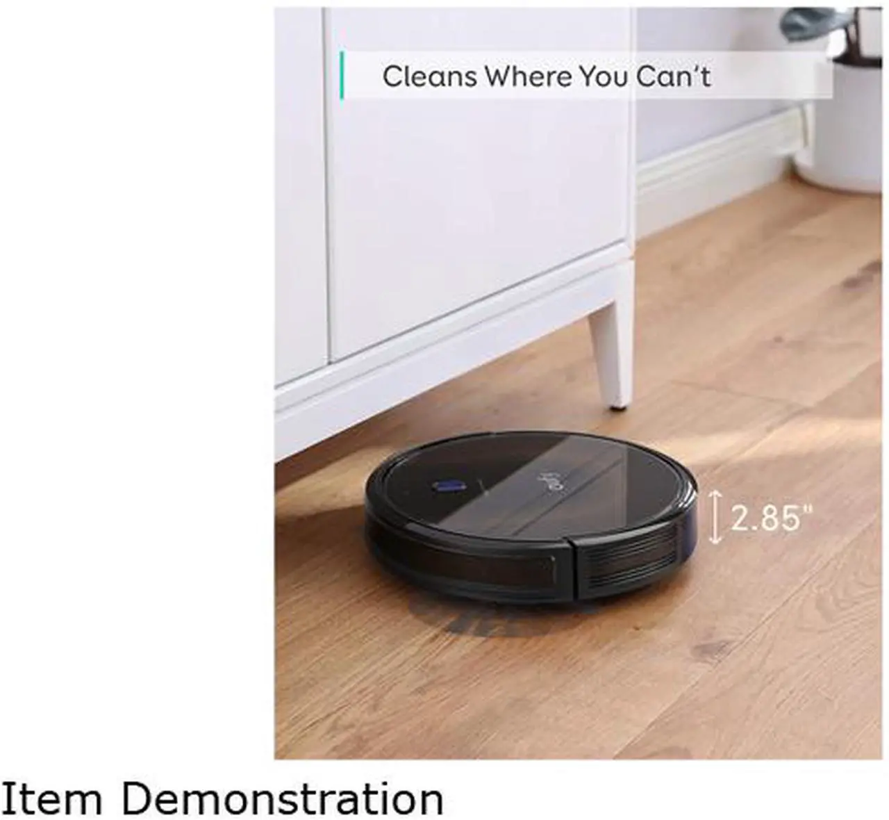 Alt view image 5 of 7 - eufy BoostIQ RoboVac 30C MAX, Wi-Fi, Super-Thin, 2000Pa Suction, Boundary Strips Included, Quiet, Self-Charging Robotic Vacuum Cleaner, Cleans Hard Floors to Medium-Pile, Black