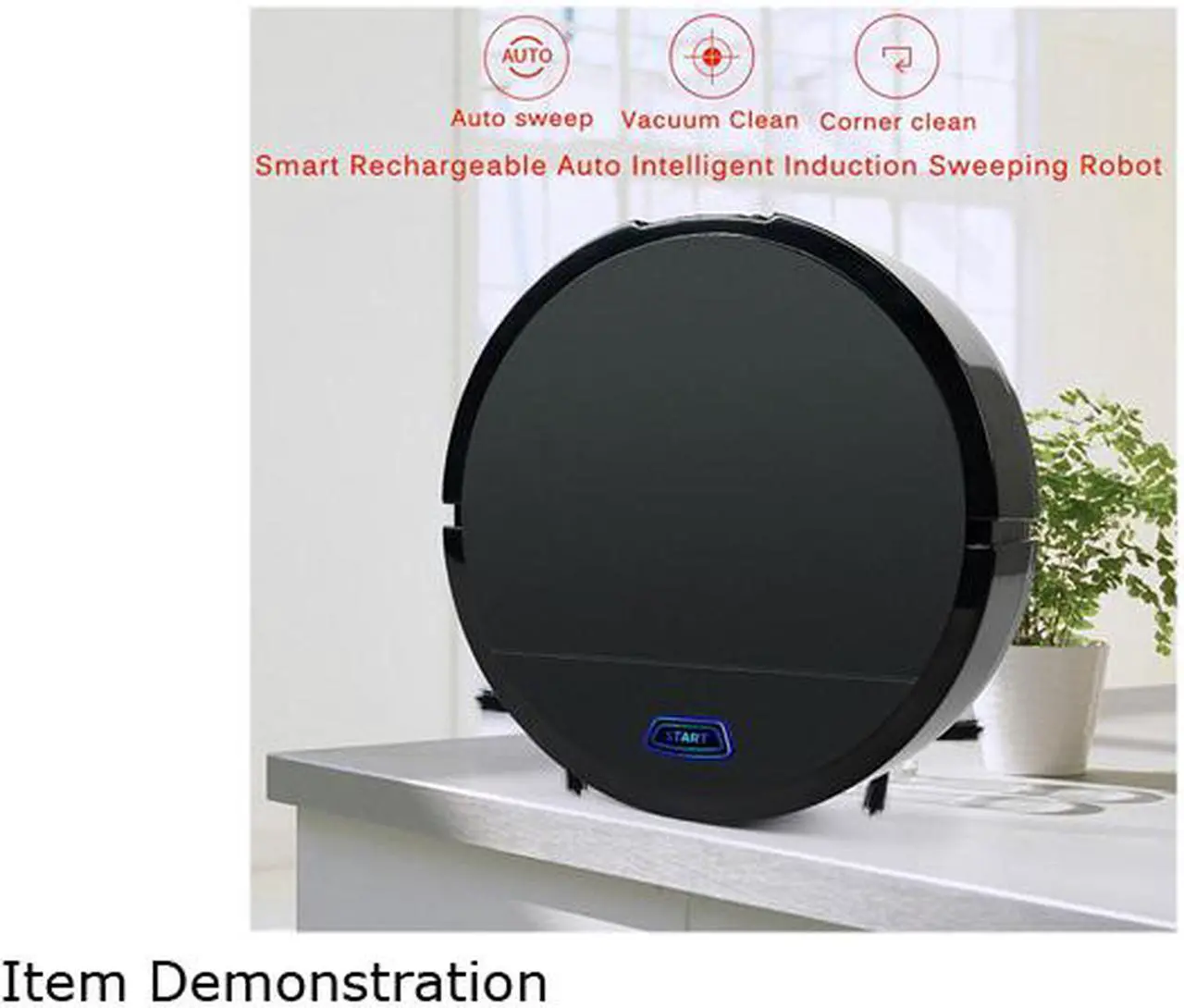 Alt view image 5 of 7 - Rechargeable Auto Cleaning Robot Smart Sweeping Robot Floor Dirt Dust Hair Automatic Cleaner For Home Electric Vacuum Cleaners