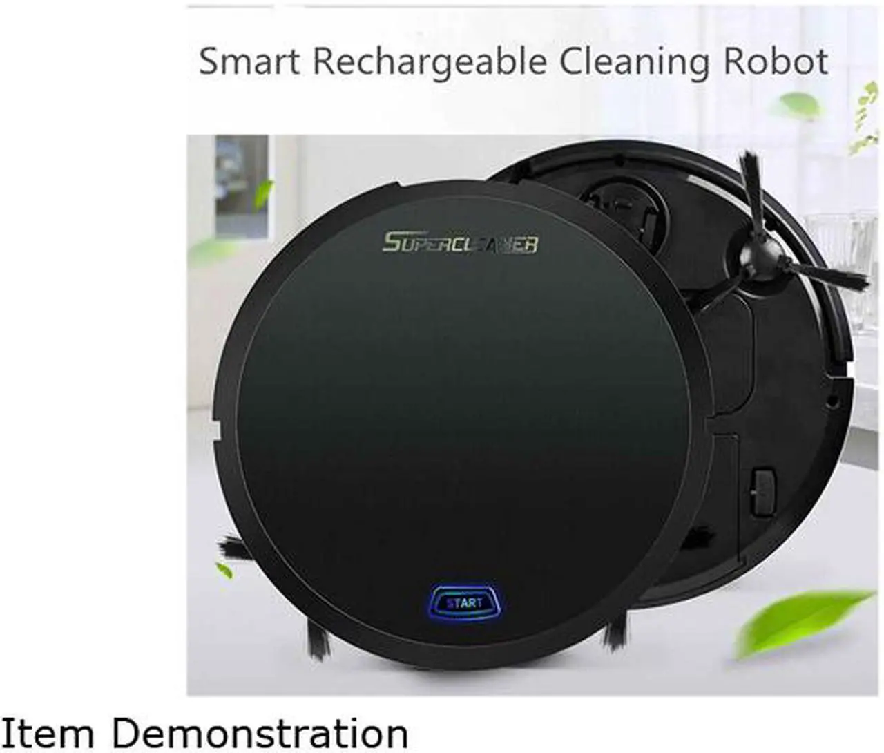 Alt view image 6 of 7 - Rechargeable Auto Cleaning Robot Smart Sweeping Robot Floor Dirt Dust Hair Automatic Cleaner For Home Electric Vacuum Cleaners