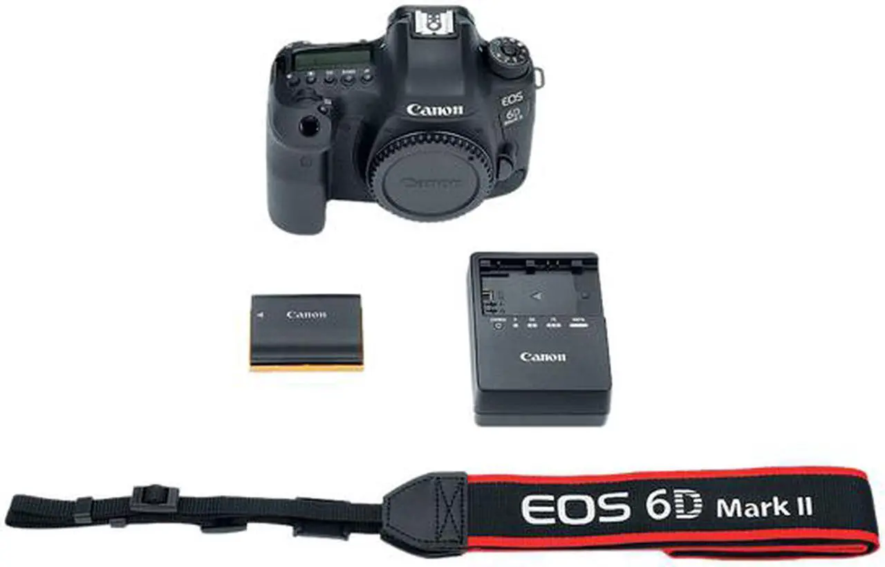 Alt view image 10 of 11 - Canon EOS 6D Mark II 26.2MP Full-Frame Digital SLR Camera (Body Only)