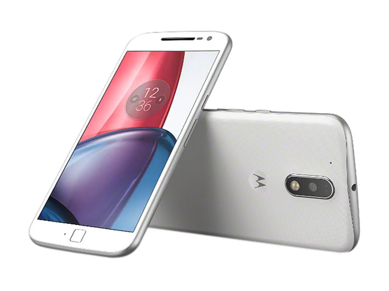 Alt view image 8 of 8 - Moto G4 Plus (4th Gen.) 16GB Smartphone (Unlocked, White) - US Warranty