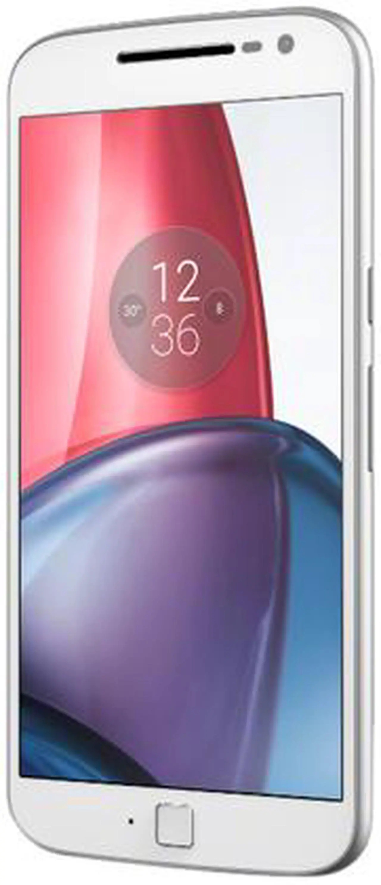 Alt view image 2 of 8 - Moto G4 Plus (4th Gen.) 16GB Smartphone (Unlocked, White) - US Warranty