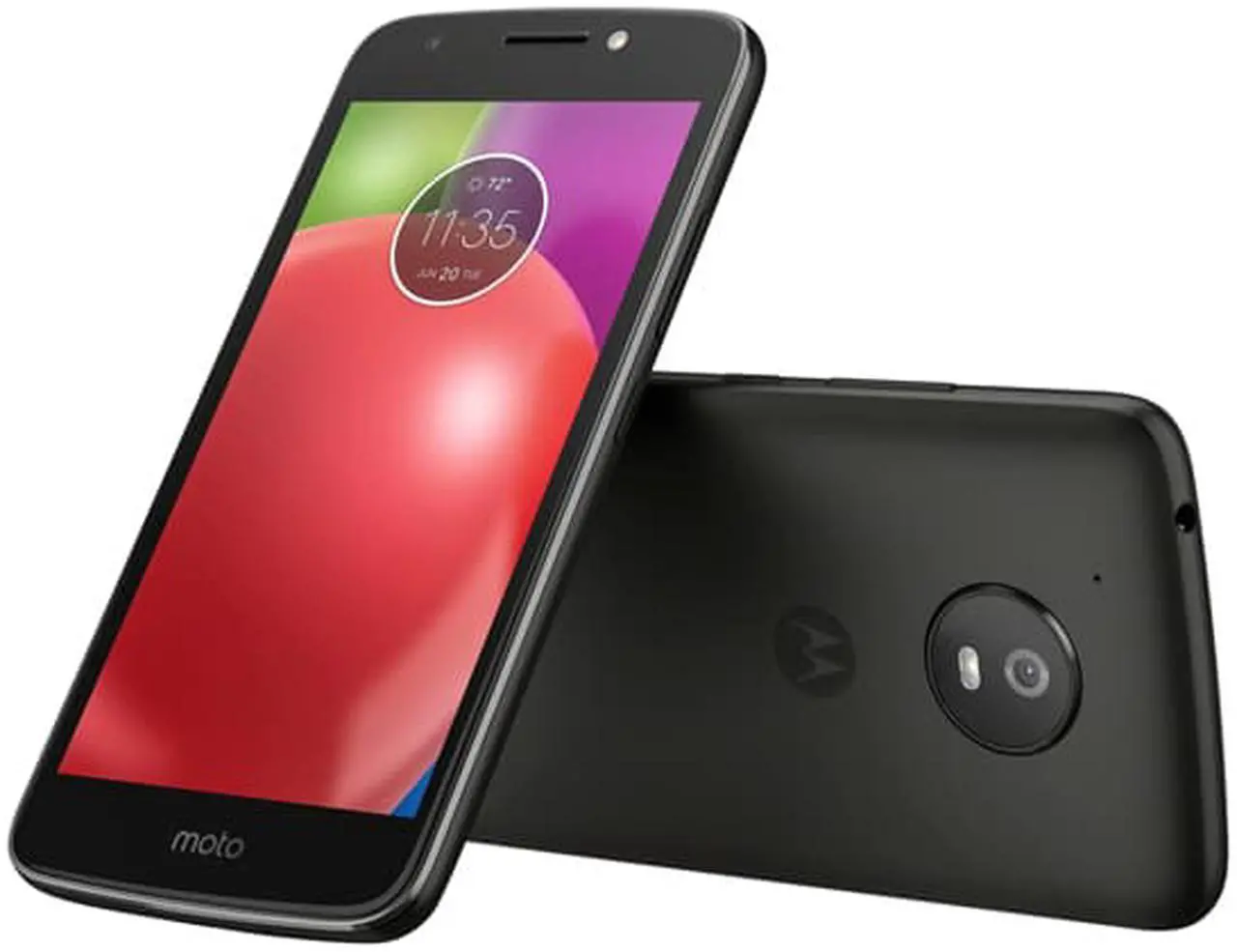 Alt view image 6 of 6 - Motorola Moto E (4th Generation) XT1767 16GB Unlocked GSM 4G LTE Phone w/ 8MP Camera - Black