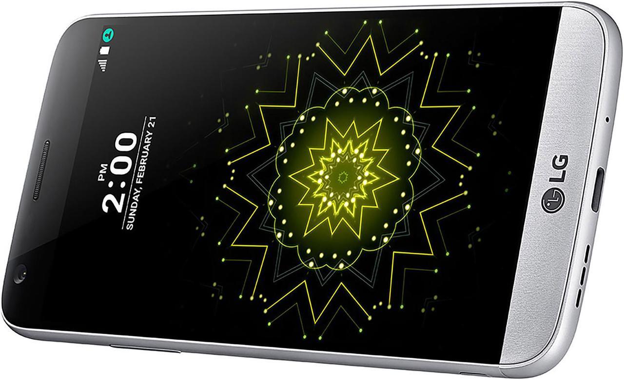 Alt view image 4 of 8 - LG G5 32GB H831 GSM Unlocked 4G LTE 5.3" IPS Display 4GB RAM 16 MP Camera Phone - Silver