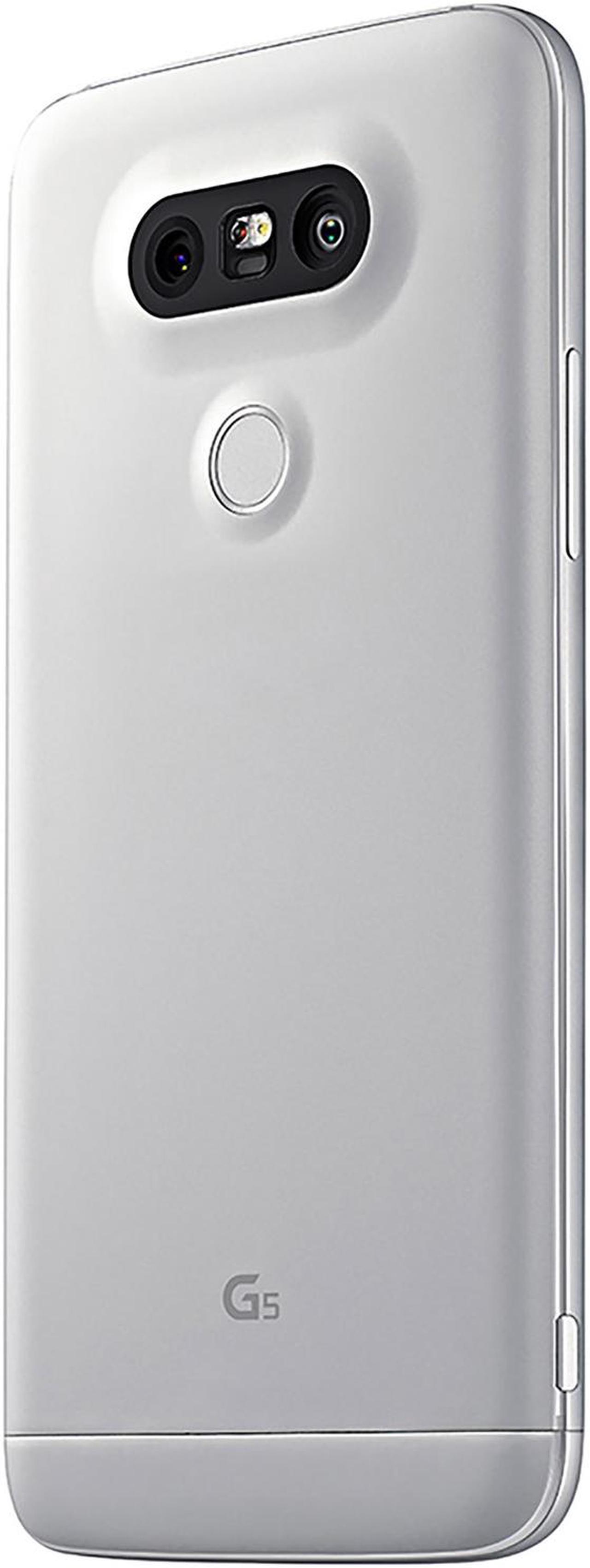 Alt view image 6 of 8 - LG G5 32GB H831 GSM Unlocked 4G LTE 5.3" IPS Display 4GB RAM 16 MP Camera Phone - Silver