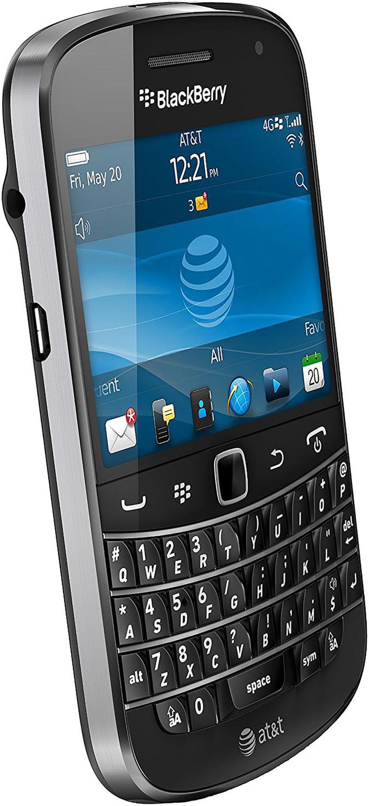 Alt view image 4 of 7 - Blackberry Bold 9900 AT&T Unlocked GSM BlackBerry OS Phone w/ Full QWERTY Keyboard - Charcoal Black