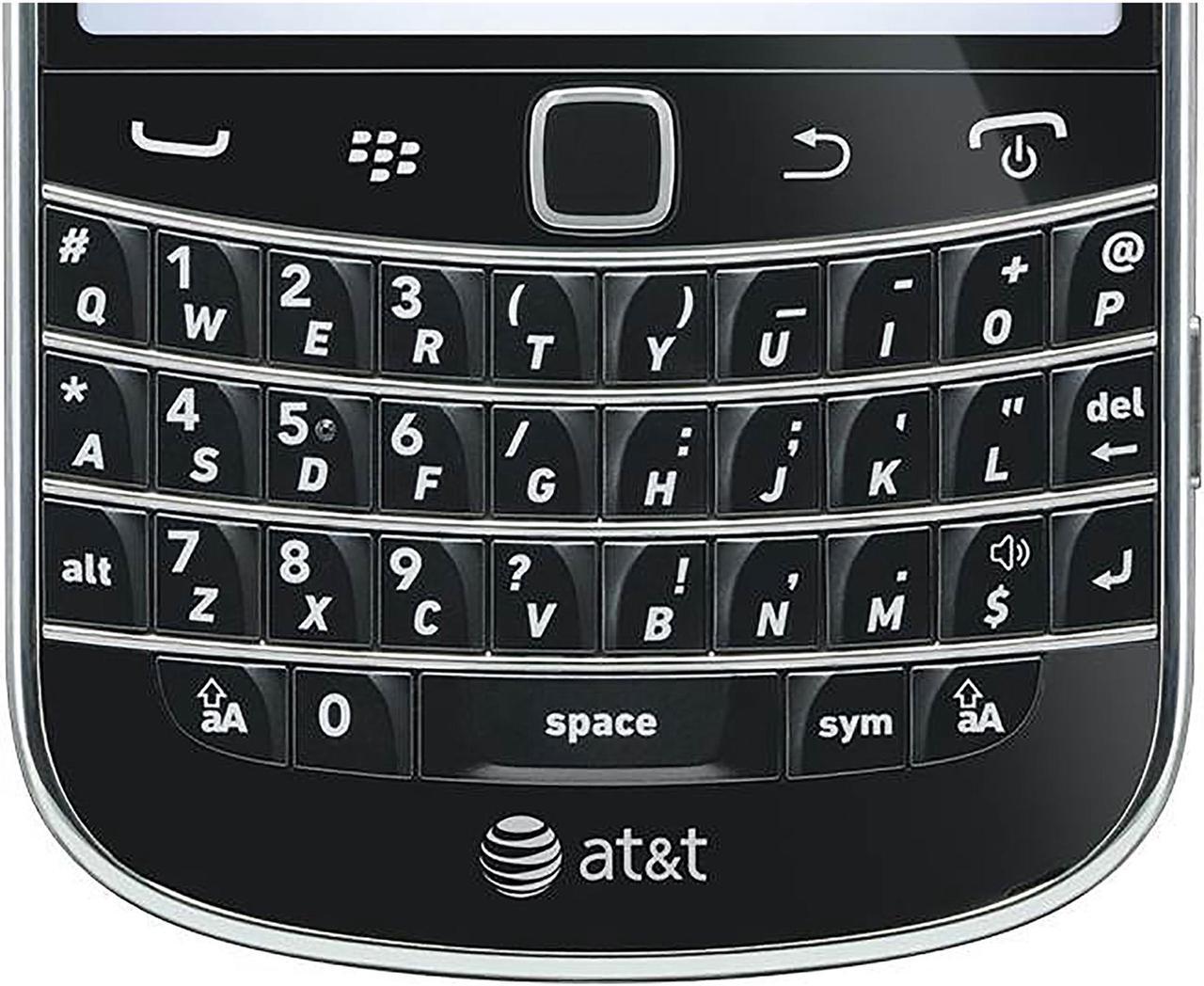 Alt view image 5 of 7 - Blackberry Bold 9900 AT&T Unlocked GSM BlackBerry OS Phone w/ Full QWERTY Keyboard - Charcoal Black