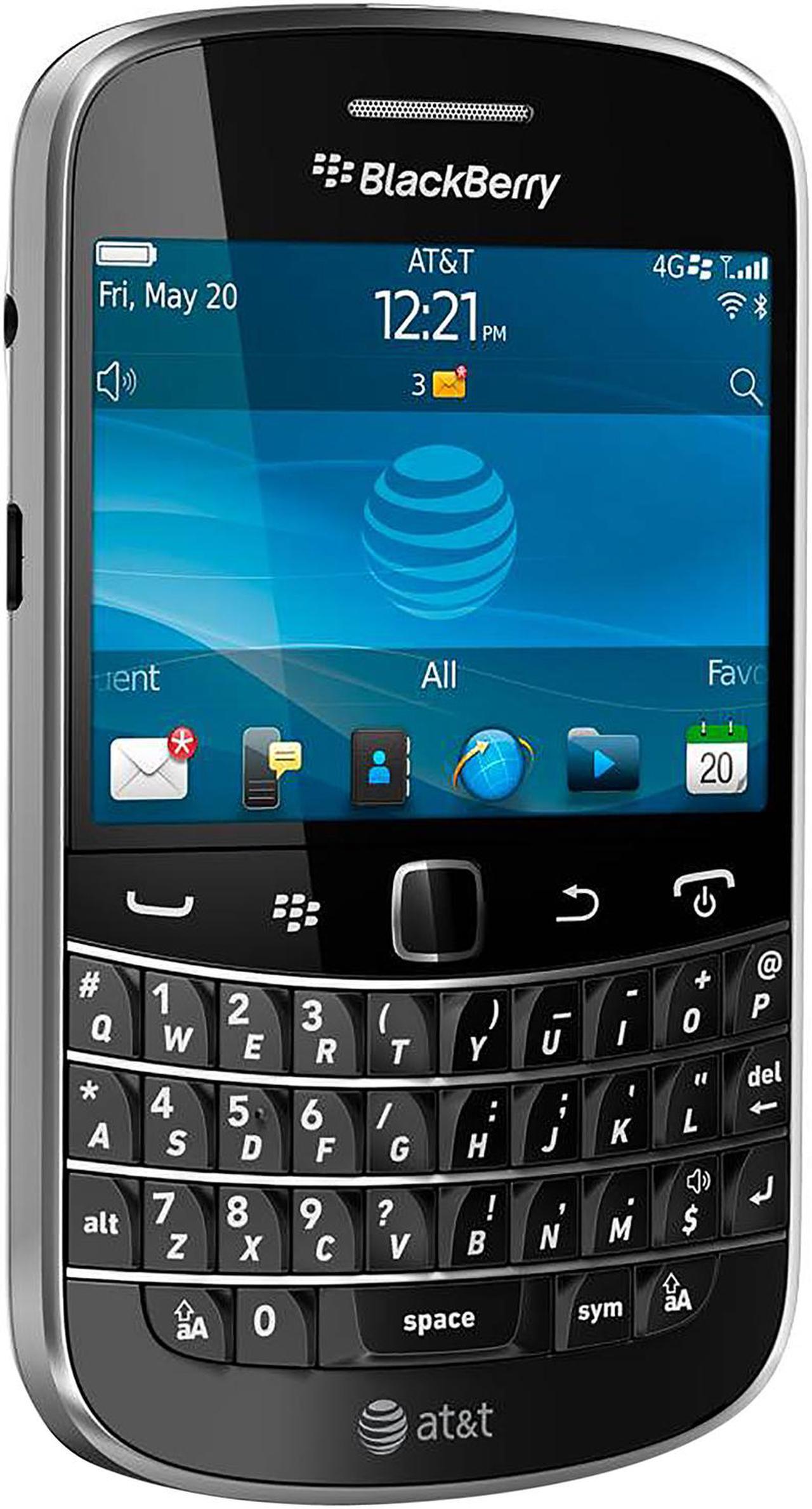 Alt view image 3 of 7 - Blackberry Bold 9900 AT&T Unlocked GSM BlackBerry OS Phone w/ Full QWERTY Keyboard - Charcoal Black