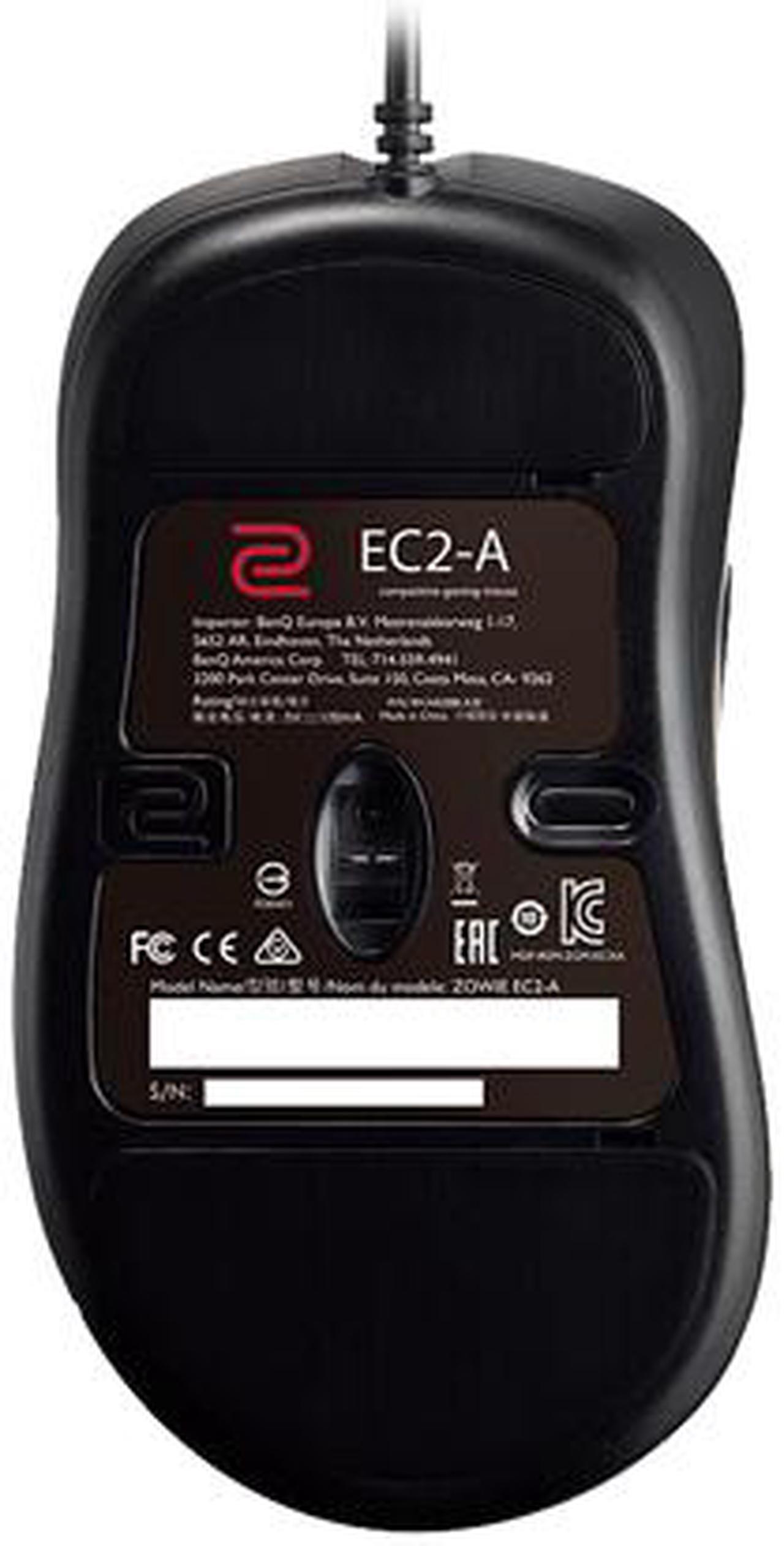 Alt view image 5 of 6 - BenQ ZOWIE EC2-A Gaming Mouse, Medium Ergonomic Right-handed Design, Driverless, DPI / Hz / Lift-off Adjustable, 5 Buttons, 6 Feet cable