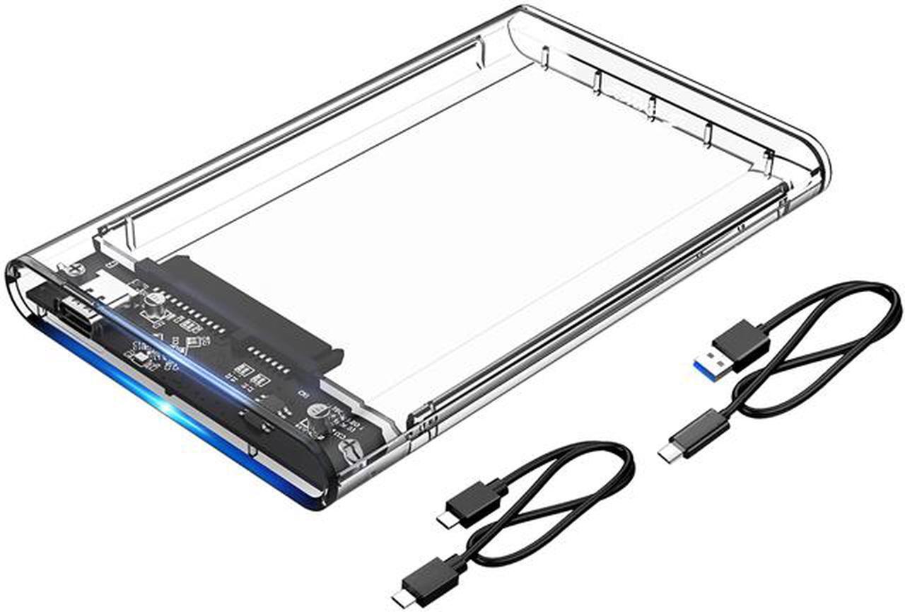 Main image of ORICO 2.5'' Hard Drive Enclosure Type-C USB 3.1 Gen2 to SATA 6Gbps Computer External HDD Enclosure for 7 9.5mm HDD SSD Support UASP Compatible WD Seagate Toshiba Samsung Hitachi PS5-2139C3-G2