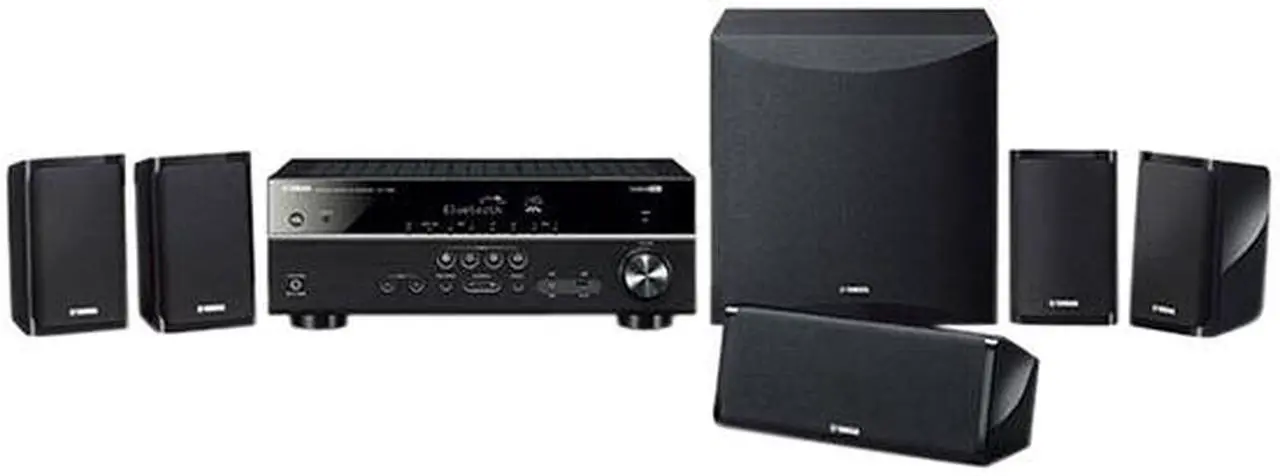 Alt view image 5 of 10 - YAMAHA YHT-4950UBL 5.1-Channel Home Theater System - Black