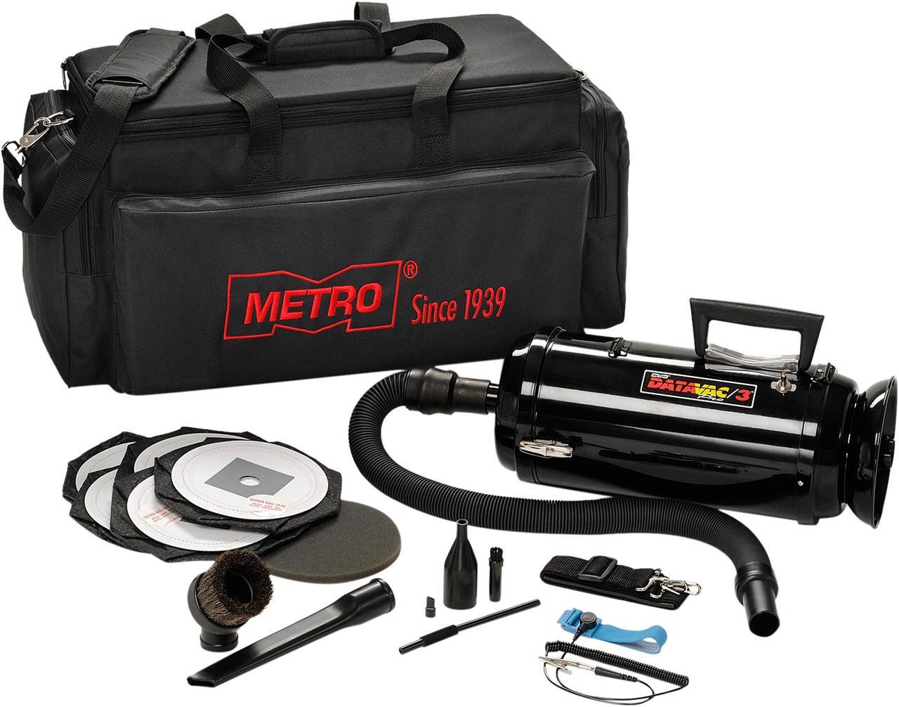 Main image of MetroVac DV3ESD1 DataVac ESD Safe 2-Speed Maintenance System, Black 117-117261