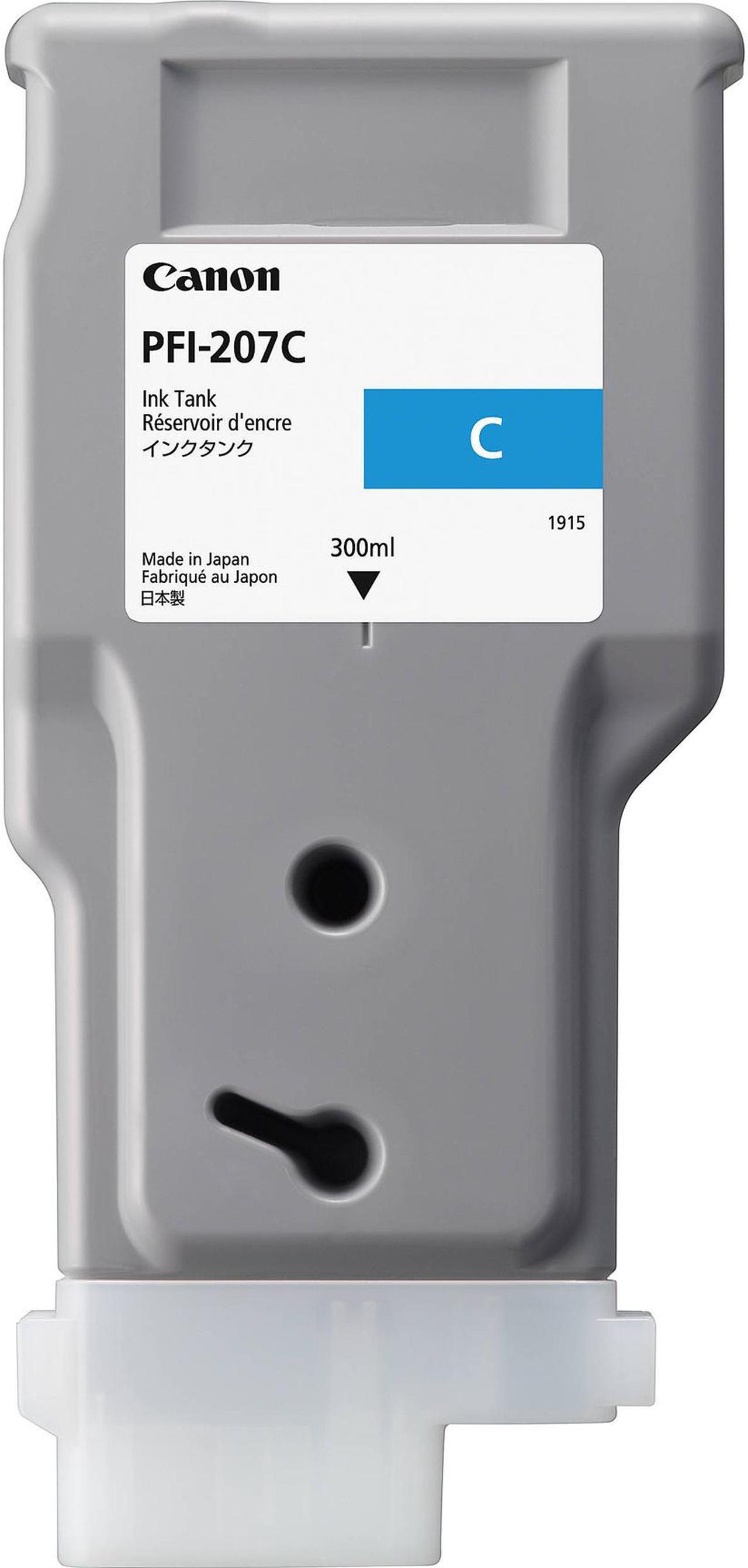 Canon PFI-207 Ink Cartridge - Cyan