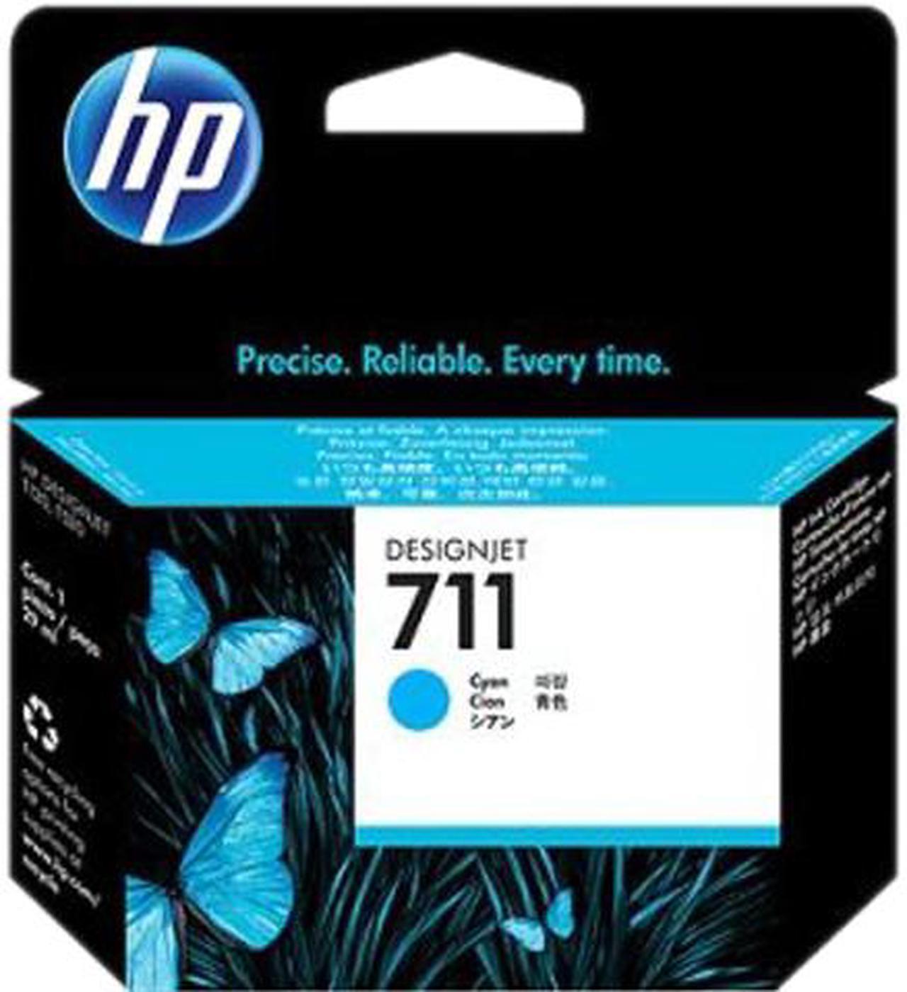 HP 711 29-ml Cyan DesignJet Ink Cartridge, CZ130A