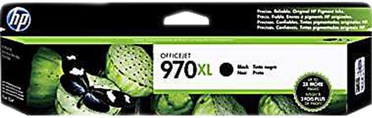 Main image of HP 970XL High Yield Black Original Ink Cartridge, ~9,200 pages, CN625AM