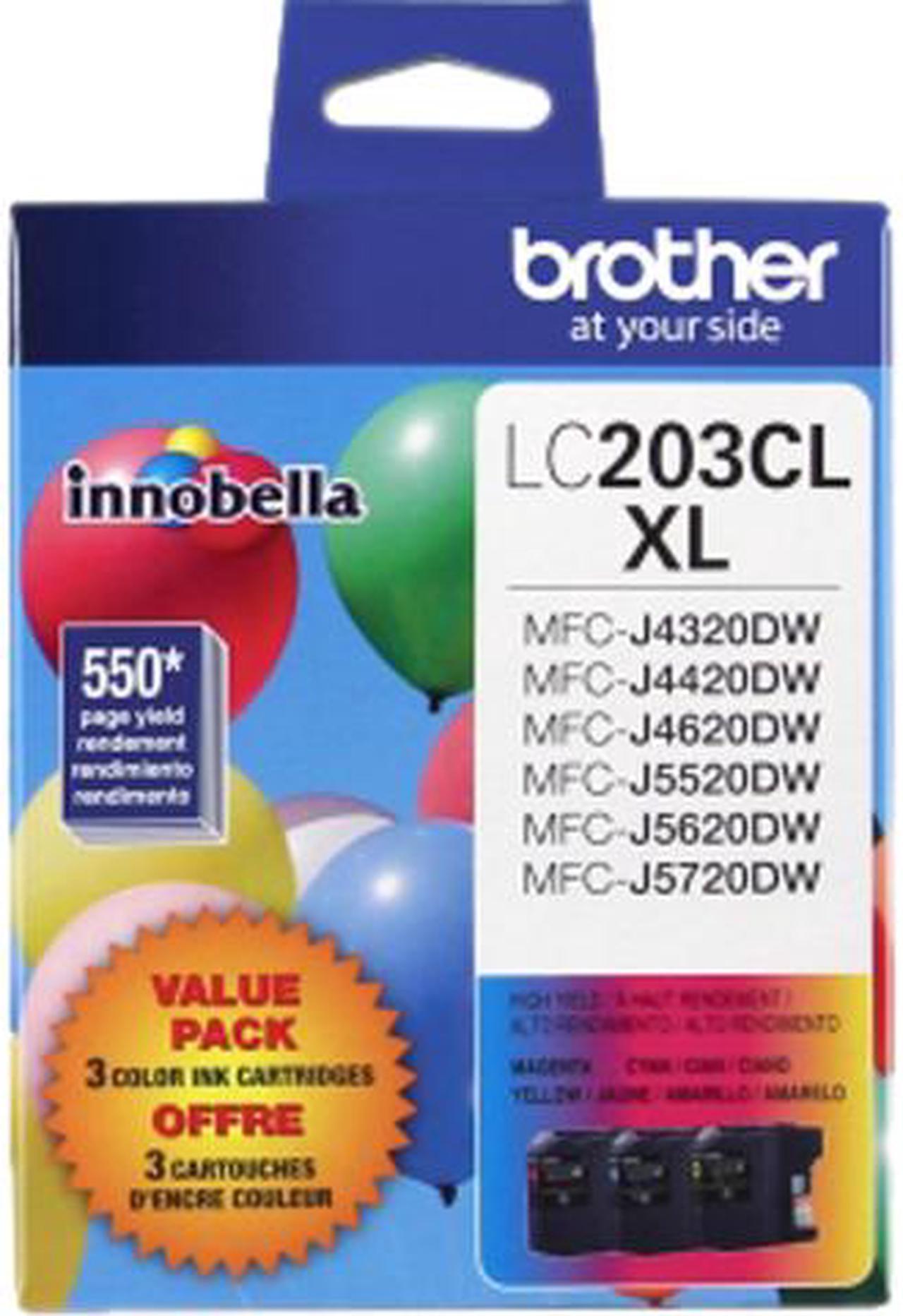 Brother QTY2 HIGH YIELD INK CARTRIDGE-CLR 3PKS