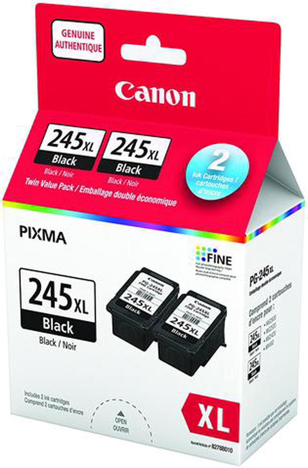 Canon PG-245XL Black Twin Ink Value Pack, 8278B010