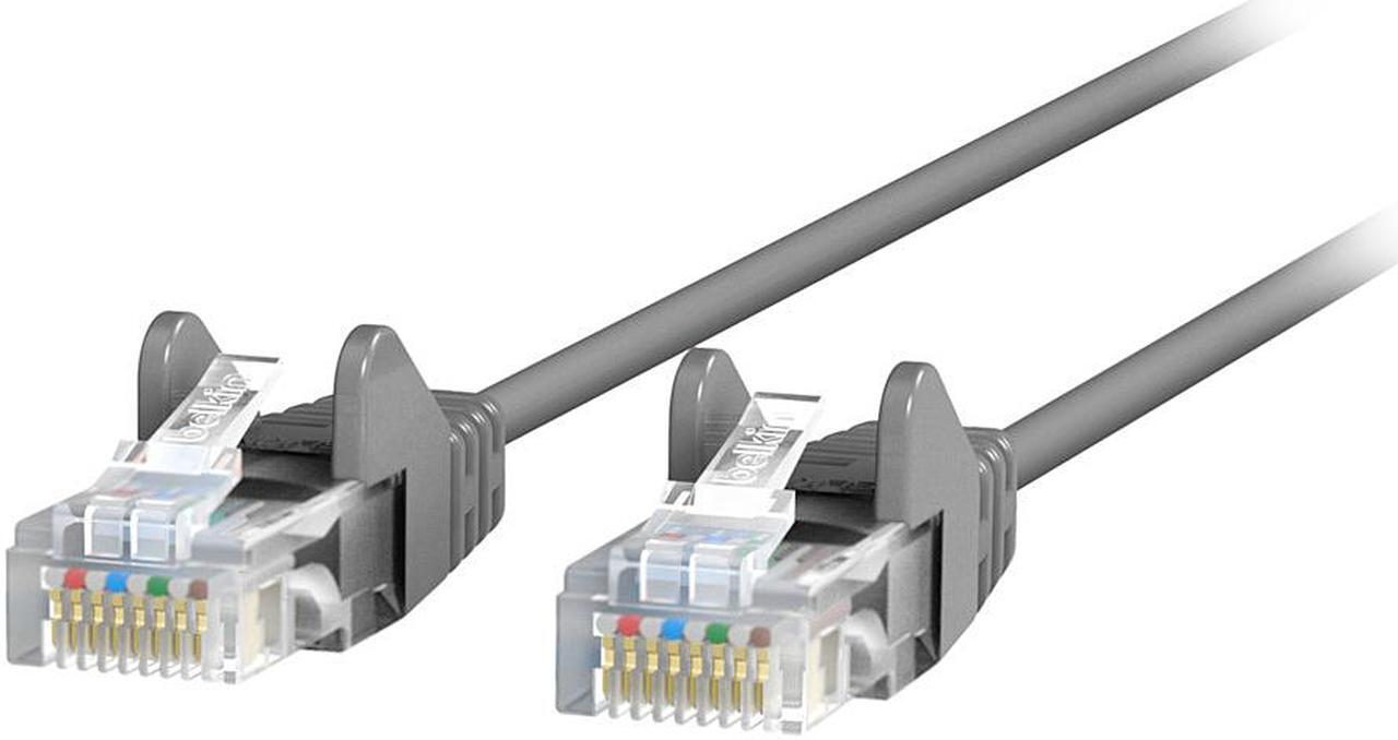 Main image of BELKIN CAT6 SLIM 28AWG CABLE -GRAY -6FT