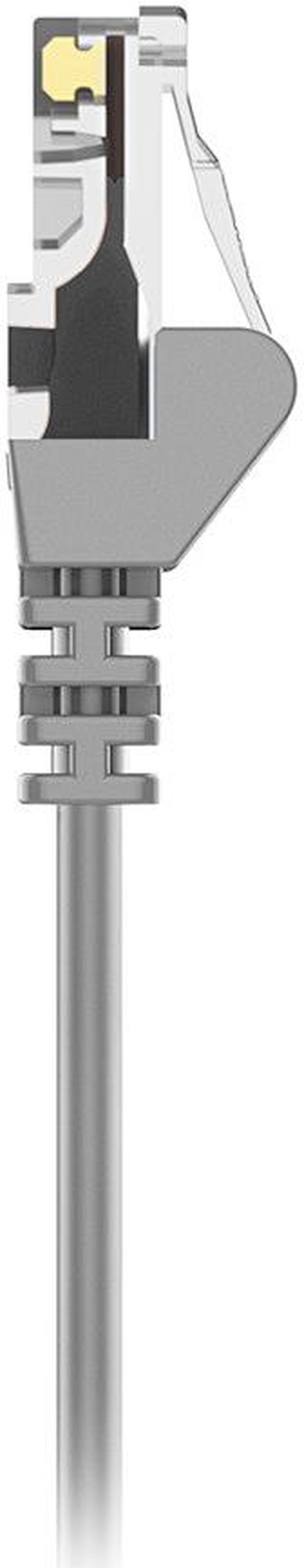 Alt view image 3 of 5 - BELKIN CAT6 SLIM 28AWG CABLE -GRAY -6FT