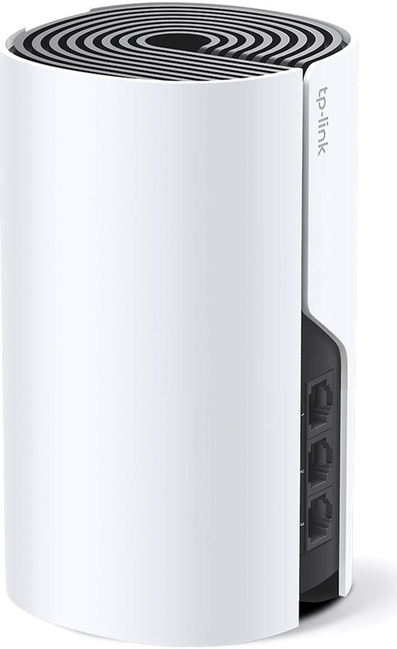 Alt view image 2 of 9 - TP-Link Deco Mesh WiFi System (Deco S4) - Up to 5,500 Sq.ft. Coverage, Replaces WiFi Router and Extender, Gigabit Ports, Works with Alexa, 3-pack